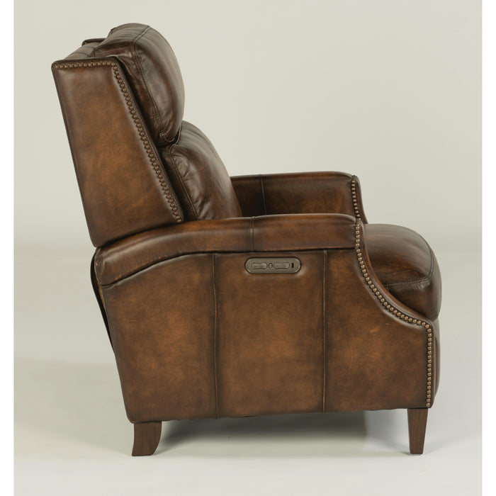 Flexsteel Jagger Power Leather Recliner 1307-50PH-521-70 IMAGE 3