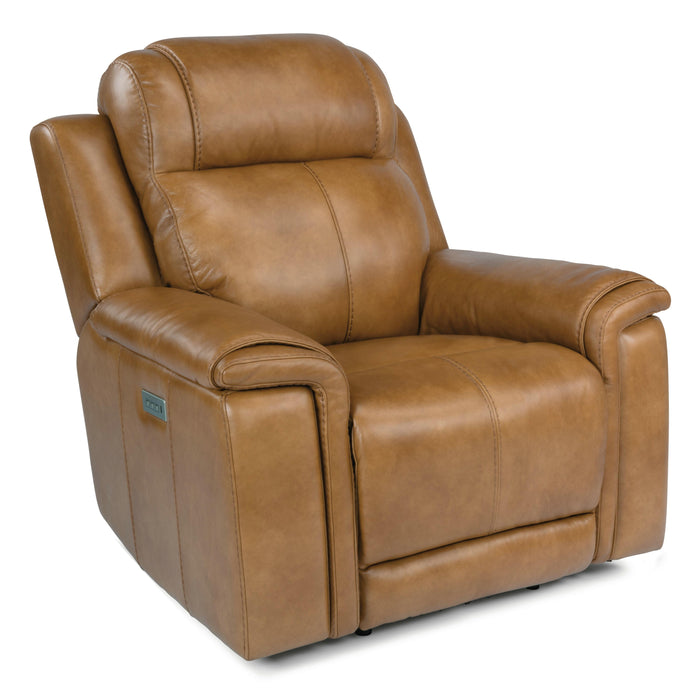 Flexsteel Kingsley Power Leather Match Recliner 1128-50PH-295-72 IMAGE 1