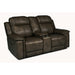 Flexsteel Kingsley Power Reclining Leather Match Loveseat 1128-64PH-295-02 IMAGE 1