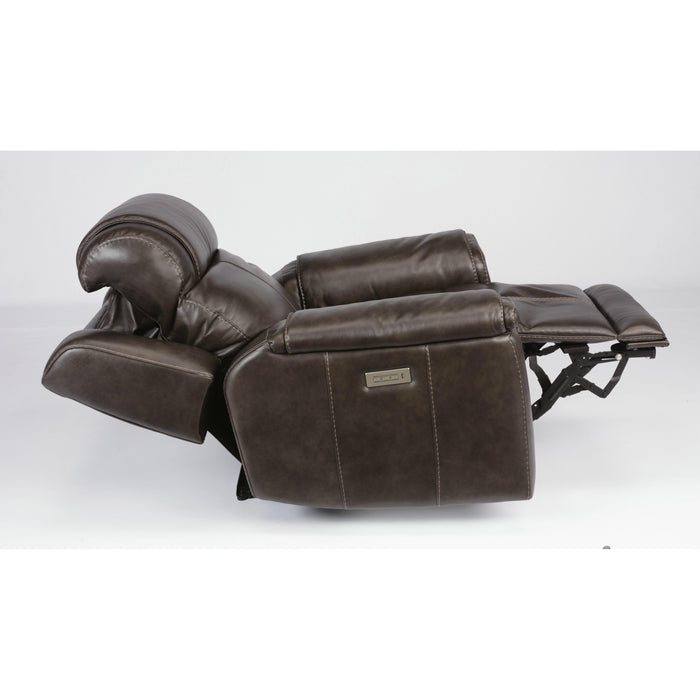 Flexsteel Kingsley Power Leather Match Recliner 1128-50PH-295-02 IMAGE 5