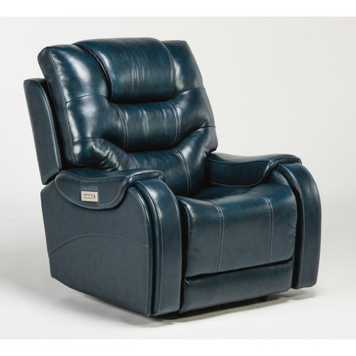 Flexsteel Sinclair Power Leather Match Recliner 1528-50PH-821-40 IMAGE 2