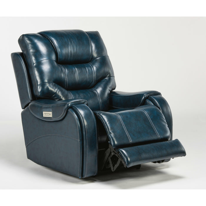 Flexsteel Sinclair Power Leather Match Recliner 1528-50PH-821-40 IMAGE 3