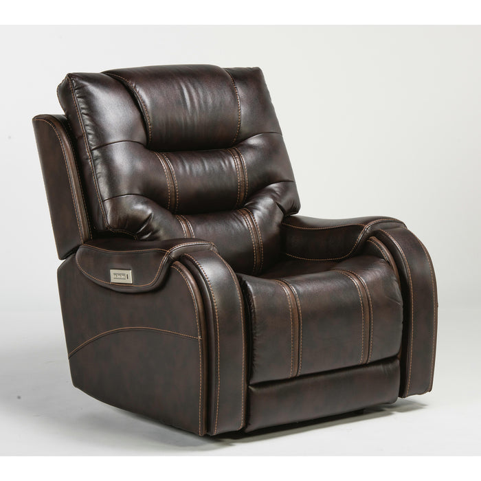 Flexsteel Sinclair Power Fabric Recliner 1528-50PH-629-70 IMAGE 2