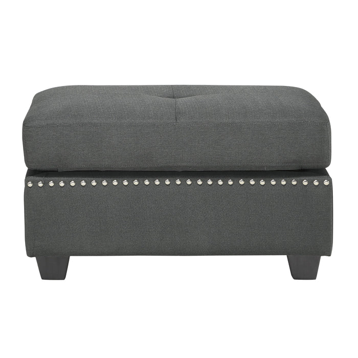 Homelegance Dasha Fabric Ottoman 9566DG-4 IMAGE 1