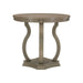 Homelegance Round Vermillion Counter Height Dining Table with Pedestal Base 5442-36/5442-36B IMAGE 1