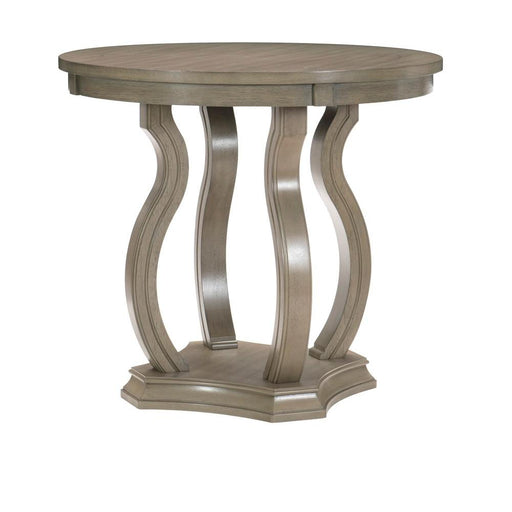 Homelegance Round Vermillion Counter Height Dining Table with Pedestal Base 5442-36/5442-36B IMAGE 2