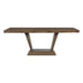 Homelegance Mesilla Dining Table with Pedestal Base 5689-83/5689-83C/5689-83B IMAGE 1