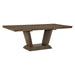 Homelegance Mesilla Dining Table with Pedestal Base 5689-83/5689-83C/5689-83B IMAGE 2