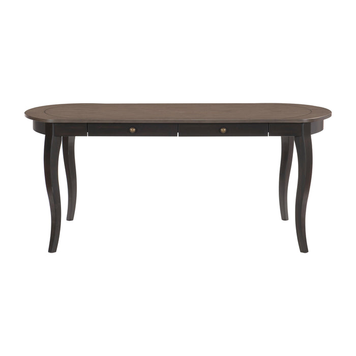 Homelegance Oval Coring Dining Table 5704-72 IMAGE 1