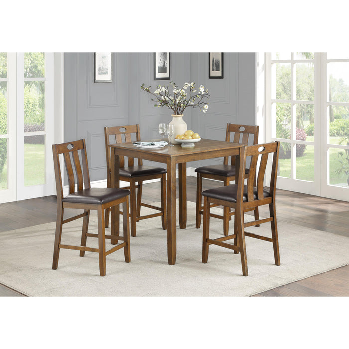 Homelegance Weston 5 pc Counter Height Dinette 5746-36 IMAGE 2