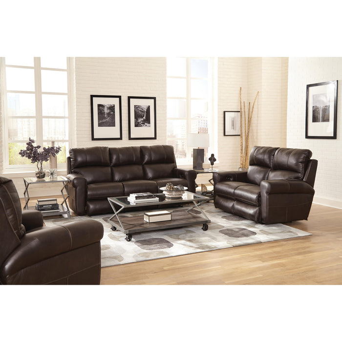 Catnapper Torretta Power Reclining Leather Match Loveseat 64572 1273-89/3073-89 IMAGE 3