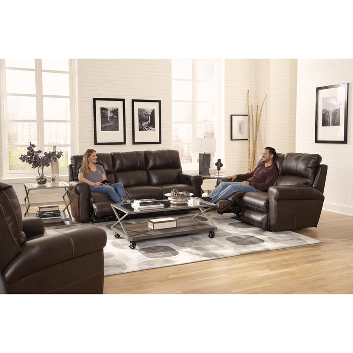 Catnapper Torretta Power Reclining Leather Match Loveseat 64572 1273-89/3073-89 IMAGE 4