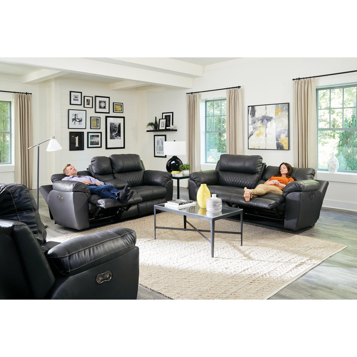 Catnapper Sorrento Power Reclining Leather Match Loveseat 64729 1225-58/3025-58 IMAGE 4