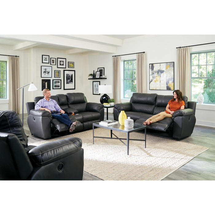 Catnapper Sorrento Power Reclining Leather Match Sofa 64721 1225-58/3025-58 IMAGE 3