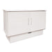 Sleep Chest Madrid Queen Cabinet Bed Bed with Storage Madrid Cabinet Bed - Brushed White IMAGE 1