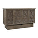 Sleep Chest Brussels Queen Cabinet Bed Bed with Storage Brussels Queen Cabinet Bed - Ash IMAGE 1