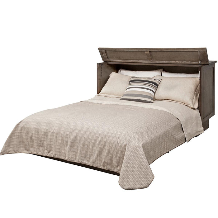 Sleep Chest Brussels Queen Cabinet Bed Bed with Storage Brussels Queen Cabinet Bed - Ash IMAGE 2