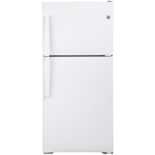 GE 30-inch, 19.2 cu. ft. Top Freezer Refrigerator GTE19DTNRWW IMAGE 1