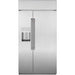 Café 42-inch, 24.5 cu. ft. Side-by-Side Refrigerator with Dispenser CSB42YP2NS1 IMAGE 1