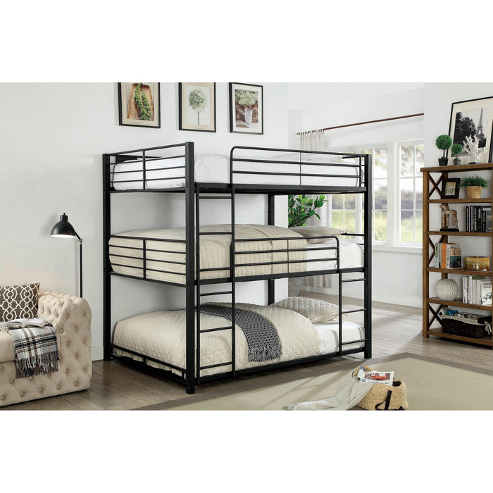 Furniture of America Olga CM-BK917F Full Triple Decker Bed IMAGE 7