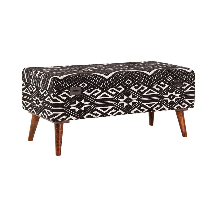 Coaster Furniture Fabric Storage Ottoman 918490 IMAGE 4