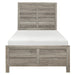 Homelegance Mandan Twin Panel Bed 1910GYT-1* IMAGE 1