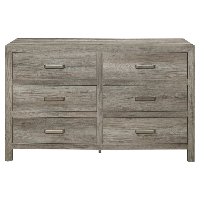 Homelegance Mandan 6-Drawer Dresser 1910GY-5 IMAGE 1