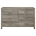 Homelegance Mandan 6-Drawer Dresser 1910GY-5 IMAGE 1