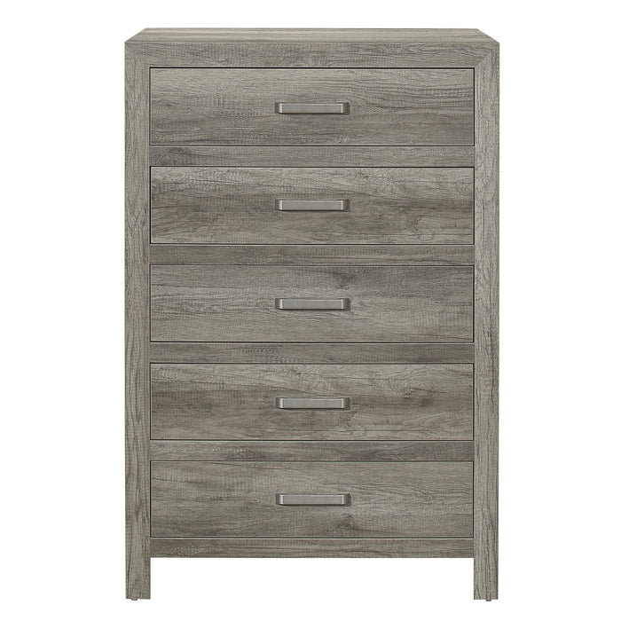 Homelegance Mandan 5-Drawer Chest 1910GY-9 IMAGE 1