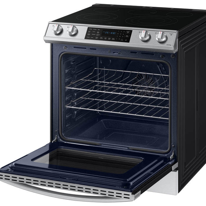 Samsung 30-inch Slide-In Electric Range with Air Fry NE63T8511SS/AA IMAGE 4