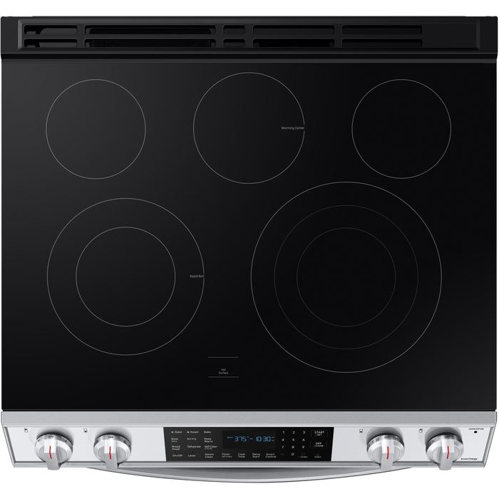 Samsung 30-inch Slide-In Electric Range with Air Fry NE63T8511SS/AA IMAGE 6