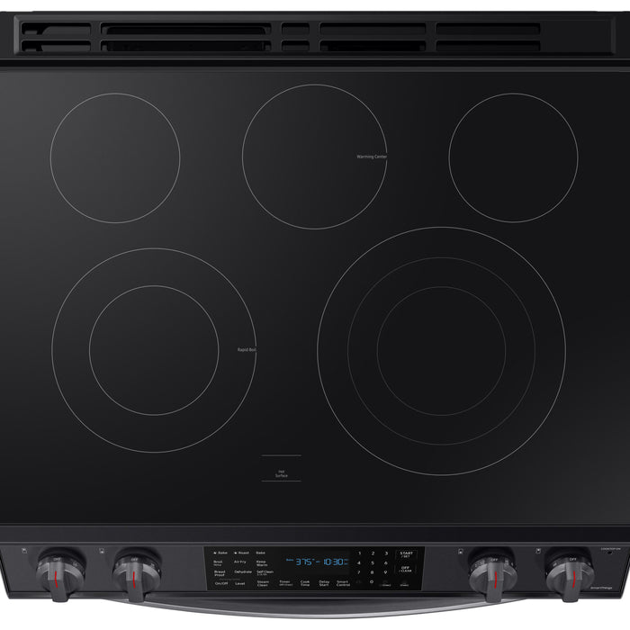 Samsung 30-inch Slide-In Electric Range with Air Fry NE63T8511SG/AA IMAGE 4