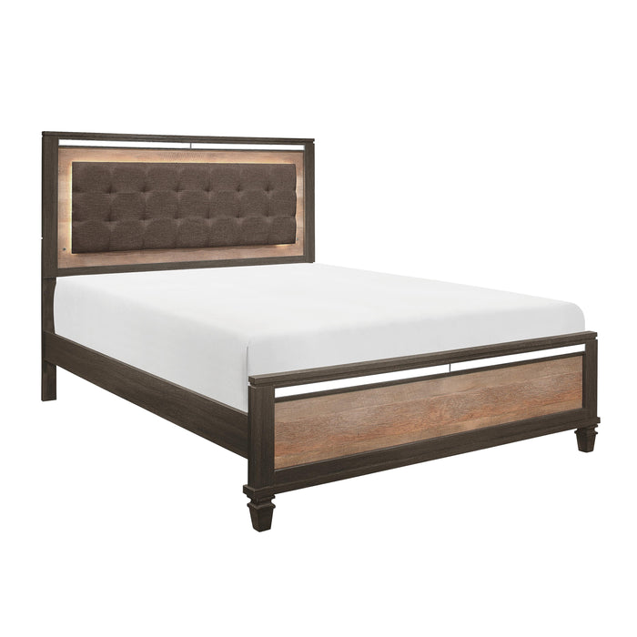 Homelegance Danridge Queen Upholstered Bed 1518-1* IMAGE 2