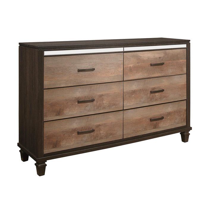 Homelegance Danridge 6-Drawer Dresser 1518-5 IMAGE 2