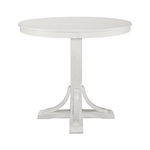 Homelegance Round Samuel Counter Height Dining Table with Pedestal Base 5747W-36RD/5747W-36RDB IMAGE 1