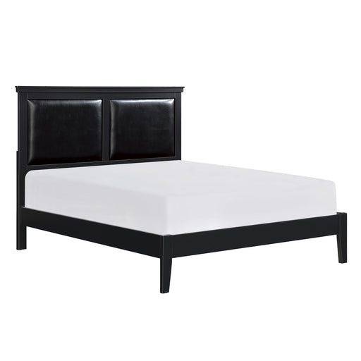 Homelegance Seabright Queen Upholstered Bed 1519BK-1* IMAGE 2