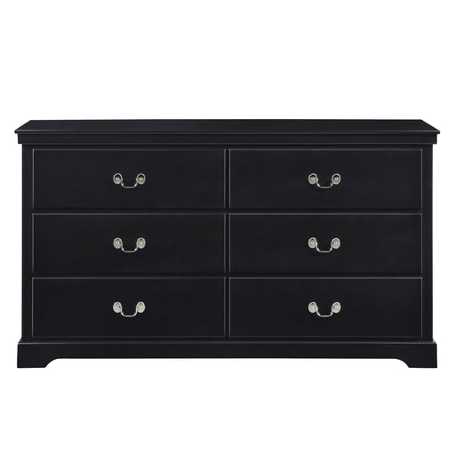 Homelegance Seabright 6-Drawer Dresser 1519BK-5 IMAGE 1