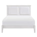 Homelegance Seabright Queen Upholstered Bed 1519WH-1* IMAGE 1