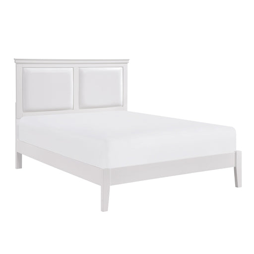 Homelegance Seabright Queen Upholstered Bed 1519WH-1* IMAGE 2