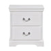 Homelegance Seabright 2-Drawer Nightstand 1519WH-4 IMAGE 1