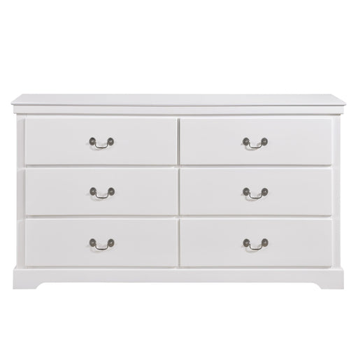 Homelegance Seabright 6-Drawer Dresser 1519WH-5 IMAGE 1