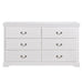 Homelegance Seabright 6-Drawer Dresser 1519WH-5 IMAGE 1