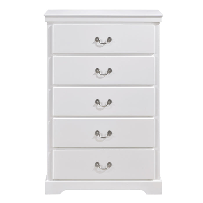 Homelegance Seabright 5-Drawer Chest 1519WH-9 IMAGE 1