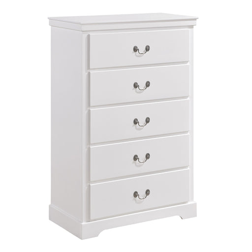 Homelegance Seabright 5-Drawer Chest 1519WH-9 IMAGE 2