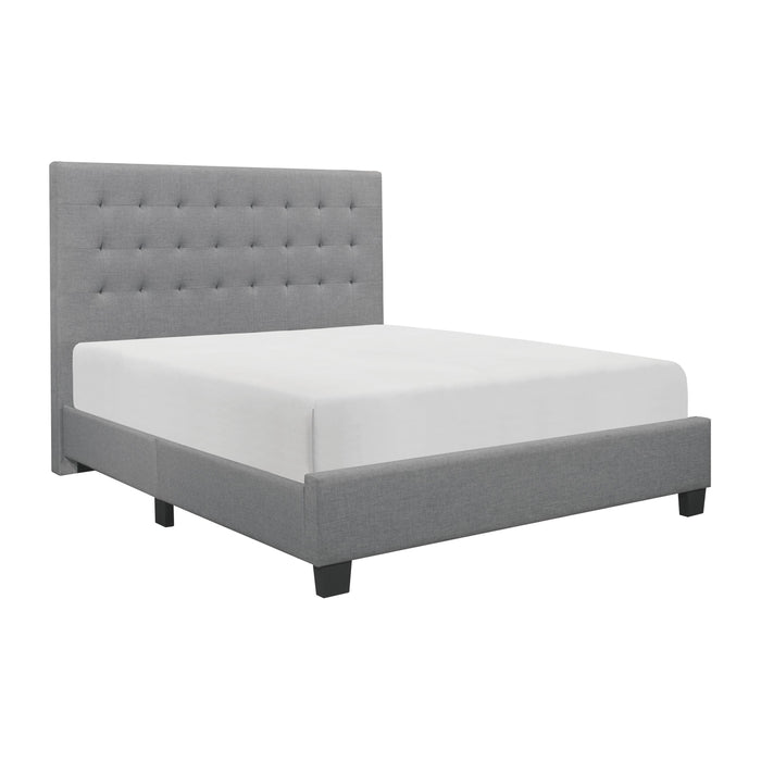 Homelegance Lawrence California King Upholstered Bed 1661GYK-1CK IMAGE 2