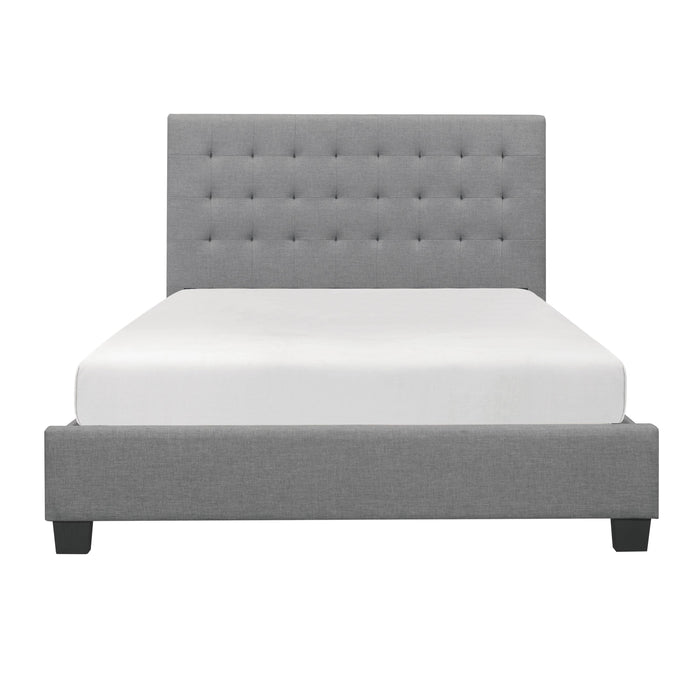 Homelegance Lawrence King Upholstered Bed 1661GYK-1EK IMAGE 1