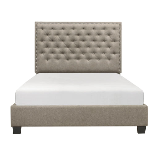 Homelegance Chadwick Queen Upholstered Panel Bed 1662PE-1 IMAGE 1