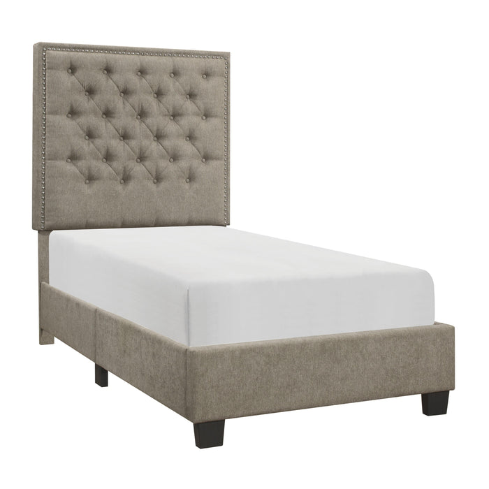 Homelegance Chadwick Twin Upholstered Panel Bed 1662PET-1 IMAGE 2