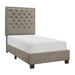 Homelegance Chadwick Twin Upholstered Panel Bed 1662PET-1 IMAGE 2