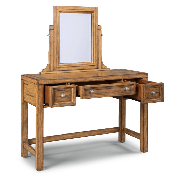 Homestyles Furniture Sedona 3-Drawer Vanity Set 5420-70 IMAGE 4